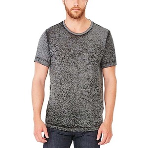 Vintage Crew Neck Printed Short <b>Sleeve</b> Cotton <b>Mens</b> Loose Fit Acid Wash <b>T</b>-<b>Shirt</b> - Product Image 2