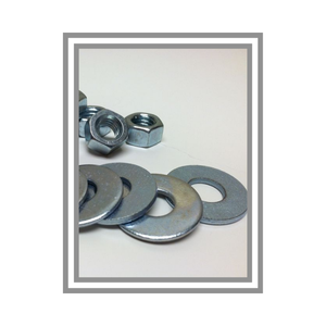 Écrou fendu en acier à prix compétitif avec rondelle M4 M5 M6, vente en gros OEM, emballage personnalisé, usine NGOC HUONG PHAT, en vrac - Product Image 4