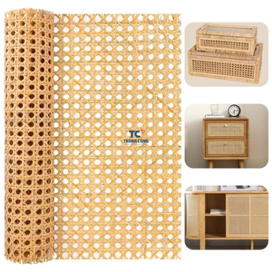 Wholesale Eco-Friendly <b>Rattan</b> Cane <b>Webbing</b> Roll for Luxury Furniture in Bedroom Dining Living Room Outdoor & Home Office Vietnam - Product Image 4