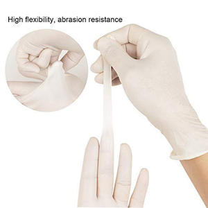 Gants d'examen en latex de haute qualité, gants en caoutchouc jetables pour hôpital, fabricant radical - Product Image 2