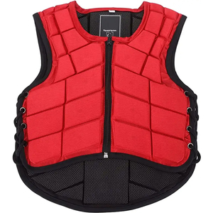 Chaleco de seguridad para montar a caballo, chaqueta, Protector corporal, chaleco acolchado ecuestre - Product Image 2