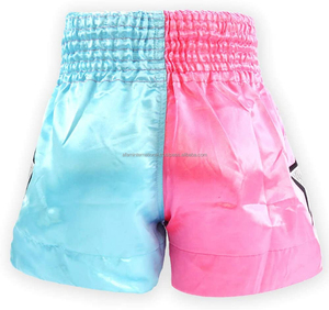 Pantalones Cortos de Boxeo de Satén Personalizados al por Mayor, Muay Thai MMA, Logotipo Personalizado, Calidad Premium, Ligeros, Duraderos, Ropa de Entrenamiento de Alta Separación - Product Image 6