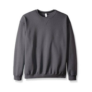 Meilleure qualité 100% coton O-cou Sweatshirts pour hommes Style décontracté Top vente personnalisé hiver hauts plaine teint en gros - Product Image 1