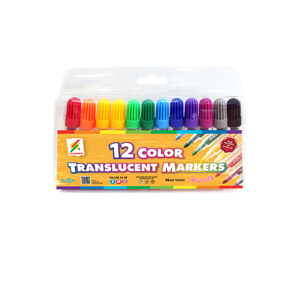 High Quality Colormate 12-Color Air Erasable Non-Toxic <b>Whiteboard</b> <b>Marker</b> Set Small Quantity Support Drawing Painting Art - Product Image 1