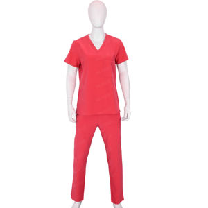 Uniformes Médicos de Manga Corta Blaze Fight Wear Premium para Personal Médico, Diseño para Hospitales y Centros de Salud, Poliéster/Algodón - Product Image 5