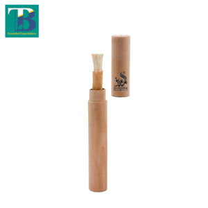 Organizador de escritorio de oficina blanqueador elegante respetuoso con el medio ambiente duradero soporte Miswak de textura de Madera Suave - Product Image 6