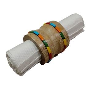 Nouveau Style Résine & Multi Couleur Forme Ronde Serviette Rond Ensemble Restaurant Vaisselle Vaisselle Utilisé Meilleur Design maison et cuisine - Product Image 1