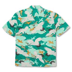 ชุดเสื้อและกางเกงขาสั้น2ชิ้นสำหรับผู้ชายชุดชายหาดฮาวายพิมพ์ลายแขนสั้นสำหรับฤดูร้อน - Product Image 2