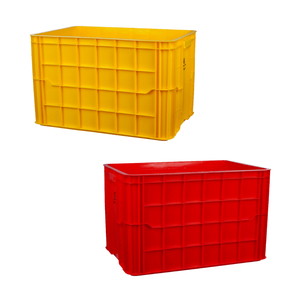 5007 caisse en plastique sans trou 5T nouveau Design boîtes de Transport en plastique Surface lisse caisses pliables en plastique fabriquées au Vietnam - Product Image 1