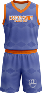 Uniforme de Baloncesto Hecho en Pakistán, Camiseta de Equipo y Pantalones Cortos de Sublimación, Uniforme de Baloncesto con Color Personalizado - Product Image 3