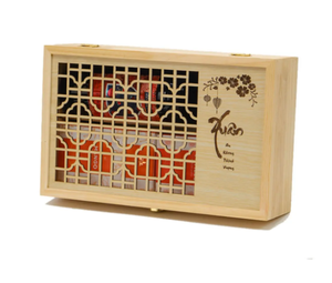 Coffret cadeau en bambou durable avec option de vente en gros de finition naturelle tissée-VIET FARGIMEX Artisanat en bambou et en bois - Product Image 5