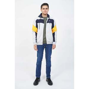 Pull-over léger à capuche zippé en molleton respirant pour homme, design uni décontracté, fabrication OEM ODM, vente en gros - Product Image 2