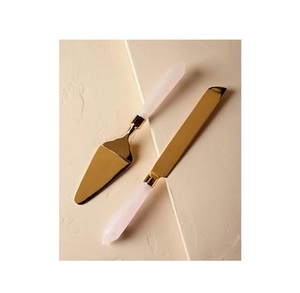 Cubiertos plateados de acero inoxidable para uso diario, conjunto de cubertería tradicional de titanio y plata con mango, seguro y saludable, gran oferta - Product Image 4