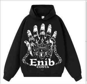 Sudaderas Extra Grandes Personalizadas para Hombre, Estilo Moderno, Tela Suave de Primera Calidad, Ideal para Uso Casual al Aire Libre en Invierno, OEM ODM - Product Image 3