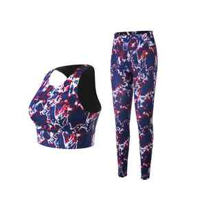 Ensembles de soutien-gorge de sport respirant personnalisé 100% coton de haute qualité pour les femmes entraînement Fitness Yoga Gym du Pakistan Type de motif solide - Product Image 5