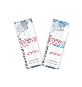 Vente en gros de Red Bulls Energy Drink édition printemps 2026, cerise sakura sans sucre, 24x250ml canettes, idéal - Product Image 1