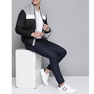 Chaqueta Bomber de Plumón para Hombre, con Logotipo Personalizado, para Invierno y Esquí, Cuello Alto, Resistente al Viento y Transpirable - Product Image 2