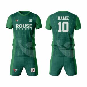 Conception personnalisée de maillots de football en gros, maillots et shorts de football personnalisés avec logo d'équipe, nom et numéro, ensembles de vêtements de sport en gros - Product Image 4
