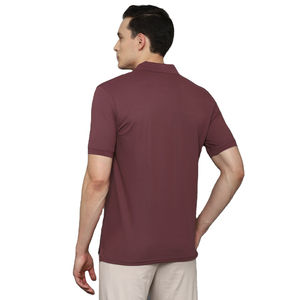 T-shirt Homme d'Été Décontracté en Maille 100% Coton de Haute Qualité, Séchage Rapide, Imprimé Uni, Modèle Vierge, Grandes Tailles en Promotion - Product Image 4