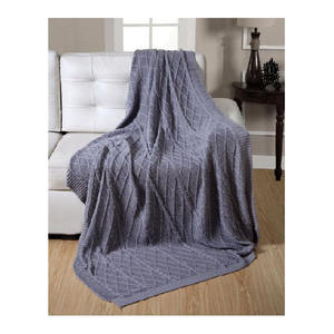 Wholesale Premium Quality Blanket <b>Couch</b> Lightweight Luxury Knit Buti Super Soft Luxury Blanket with Tassels <b>Throw</b> Blanket - Product Image 5