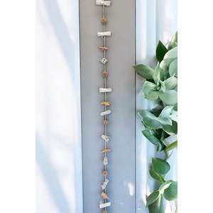 Guirnalda de adorno de puerta de plata Natural hecha a mano de 150cm para decoración de pared producto de decoración del hogar - Product Image 3