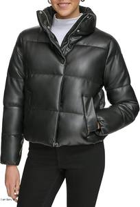 Abrigo acolchado ligero con capucha y cremallera personalizado para hombre, chaqueta de invierno acolchada con burbujas de alta calidad en tela de lona - Product Image 6