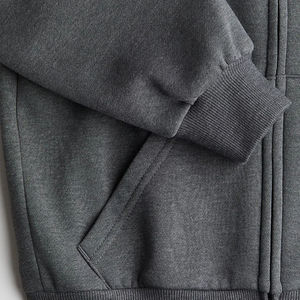 Sudaderas con capucha para hombre, combinación de colores personalizada, opciones de ajuste de gran tamaño, mezcla básica de algodón e impresión digital o bordado disponible - Product Image 3