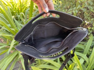 Sac à bandoulière en cuir sculpté de créateur, dernier modèle, avec franges, élégant, sac à main en cuir de vachette, sacs en fourrure pour femmes, multi-usages - Product Image 6