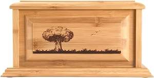 Wooden Urns for Human Ashes Adult Male/Female, Professional Decorative Cremation Wood Urn for Ashes,Burial-Funeral Urn - Product Image 3