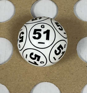 Producto superior Juegos de bolas de bingo de 1 a 75 colores Decoraciones de bolas de bingo tradicionales para equipos de bingo - Product Image 2