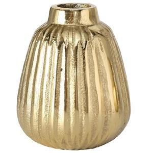 Jarrón redondo martillado de Metal moderno para decoración del hogar, maceta de último diseño, jarrón decorativo con acabado de cobre Chapado en cobre - Product Image 3