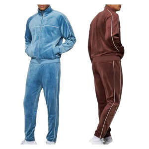 Conjuntos de Sudadera con Capucha y Pantalones Deportivos de Felpa Estampados Casuales para Hombre, Logotipo Personalizado, Talla Grande, 100% Algodón, Ropa Deportiva Urbana - Product Image 1