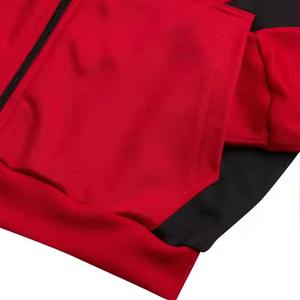 Survêtement d'hiver pour hommes en polaire technique OEM, respirant et respirant avec col à capuche, imprimé lourd - Product Image 6