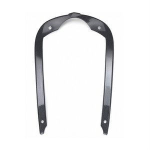 Guardabarros Delantero y Trasero para Motocicleta Lambretta J Grey, de Fibra de Carbono y Plástico ABS, Duradero - Product Image 2