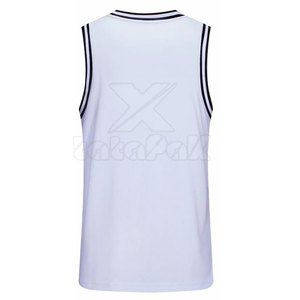 Camiseta de Baloncesto Informal para Uso Diario, Corte Estándar, Cómoda, Chaleco Deportivo Tradicional para Equipos - Product Image 2