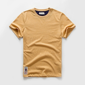 Camiseta Vintage de algodón 100% de alta calidad para hombre, camiseta informal de manga corta con estampado personalizado 260 GSM para la moda diaria - Product Image 2