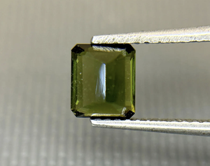 Forma de Octágono de turmalina verde Natural origen Brasil facetado azul verde piedras preciosas sueltas fabricación de joyas Jaipur joyería fina - Product Image 6