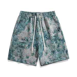 Pantalones cortos informales hechos a medida para hombre, tela transpirable para ropa de calle de verano y comodidad diaria, patrón sólido, servicio OEM disponible - Product Image 6