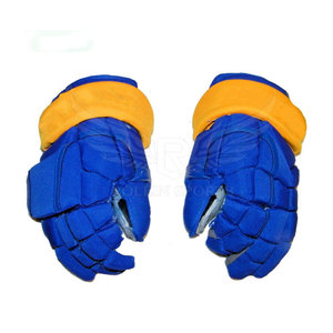 Gants de hockey sur glace respirants de haute qualité avec paume sécurisée, adhérence moderne, fermeture à lacets, protection UV et conception à doigts complets - Product Image 3