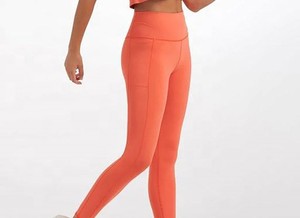 Nuevas mallas de Yoga de moda de alta calidad para mujer logotipo personalizado cómodo/colores Top trending mallas de mujer con peso ligero - Product Image 6