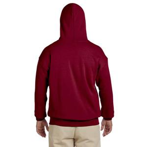 Maroon Plain Hoodie y pantalón Kangaroo Pullover Hood New Winter Arrival Hoodies para hombre - Product Image 2