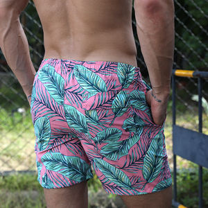 Short de plage à séchage rapide pour hommes de meilleure qualité taille personnalisée taille moyenne décontracté style toile vintage 100% coton service OEM numérique - Product Image 3