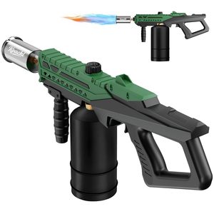 Kit <span class=keywords><strong>de</strong></span> soplete <span class=keywords><strong>de</strong></span> propano para termocontracción, regulador ajustable, boquilla <span class=keywords><strong>de</strong></span> acero inoxidable, quemador <span class=keywords><strong>de</strong></span> gas industrial al por mayor - Product Image 1
