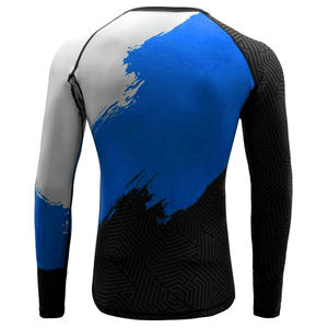 Nouvelle arrivée Compression Fitness Shirt Rash Guard Oem Vente en gros de haute qualité Rash Guard Jersey - Product Image 3