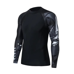 <b>Men's</b> Fitness Custom Sublimated Printed Rashguard <b>Compression</b> MMA Training Wear for Adults - Product Image 6