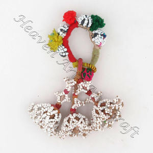 Rare prix de gros nouveau coton Vintage fait à la main coton Banjara glands Tussles bohème bracelets de perles bracelet à breloques Banjara - Product Image 4