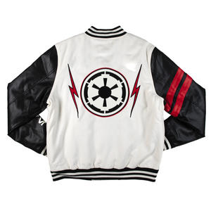 Veste universitaire classique avec logo personnalisé, impression, broderie, style collège personnalisé, fabricant d'usine, fournisseur OEM - Product Image 2