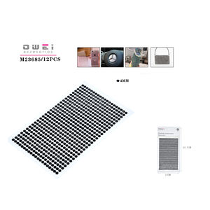 Petit autocollant diamant décoratif noir - Product Image 1