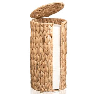 Almacenamiento de Papel Higiénico de Mimbre de Jacinto de Agua Natural para 3 Rollos, Ecológico, Decoración Natural para el Hogar, Venta al por Mayor desde Vietnam - Product Image 1