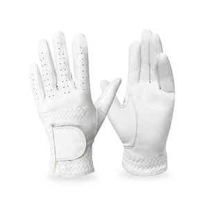 Guante de golf Cabretta suave para zurdos con logotipo personalizado de alta calidad más vendido para niños y mujeres - Product Image 3